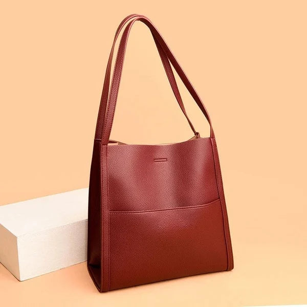 Lederstil-Shoulder Bag