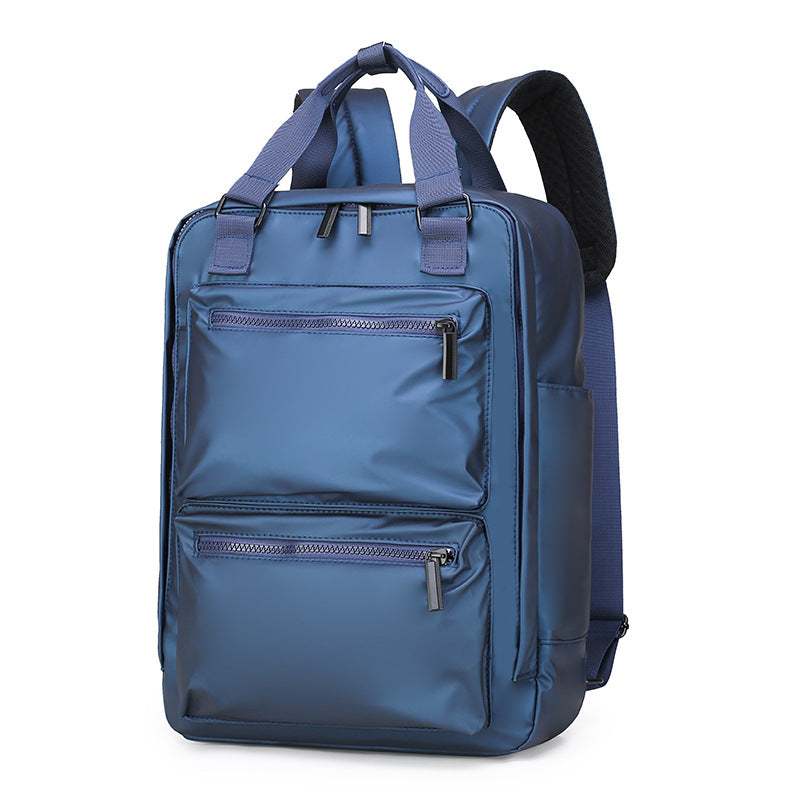 Sleek Multi-Pocket Laptop Messenger Bag