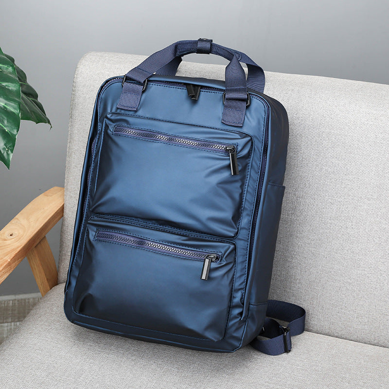 Sleek Multi-Pocket Laptop Messenger Bag