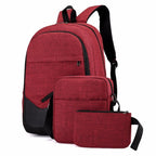 Versatile Multi-Purpose Backpack and Pouch Set Calm Wears
