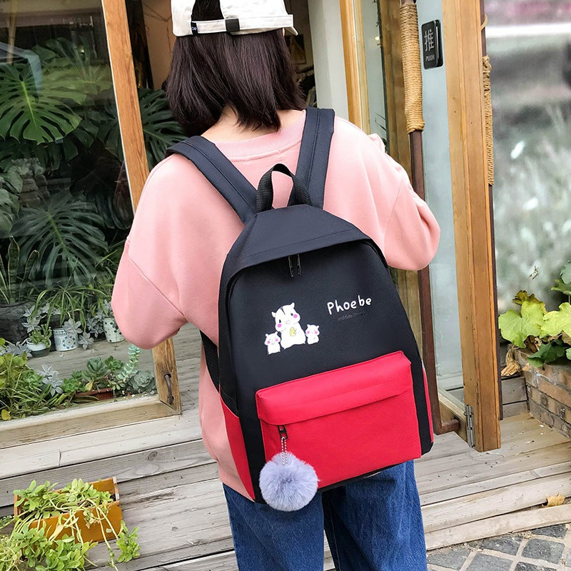 5-Piece Animal Motif Bag Set