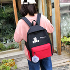 5-Piece Animal Motif Bag Set
