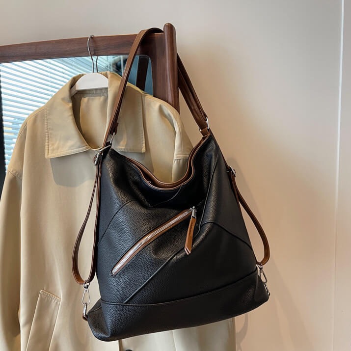 Faux leather bag