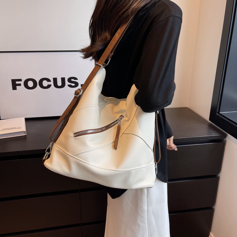 Faux leather bag