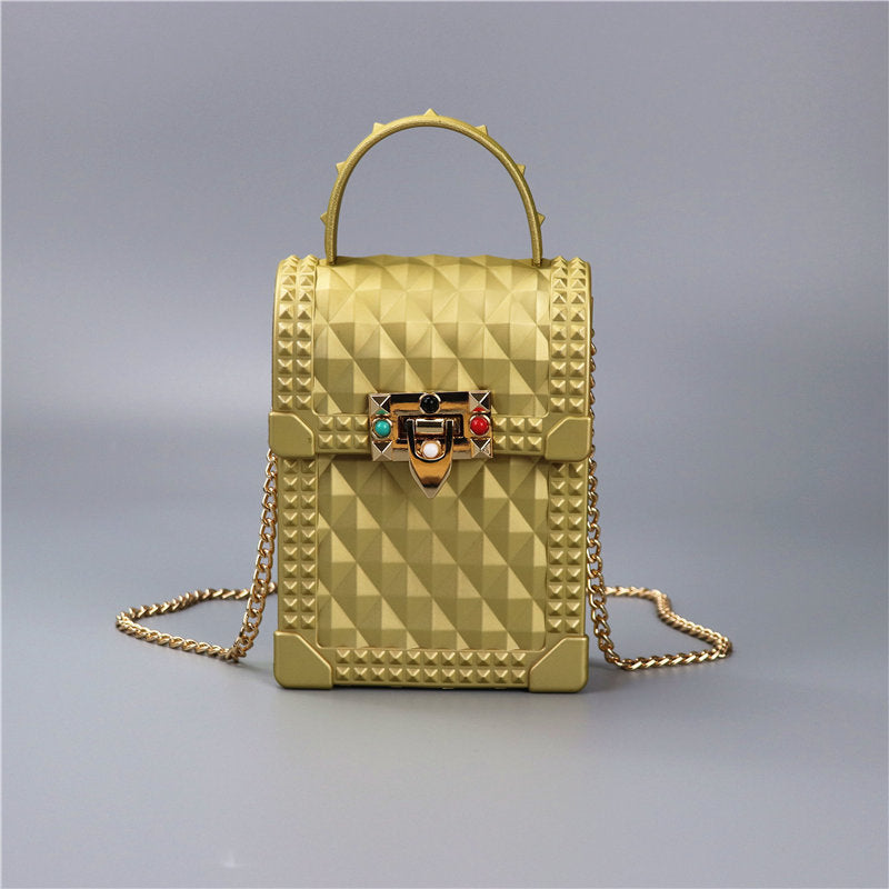 Women's mini backpack in urban style with elegant chain strap-https://detail.1688.com/offer/616415677346.html-Calm Wears-Gold-nothing-Calm Wears