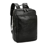 Premium Leather Business Backpack