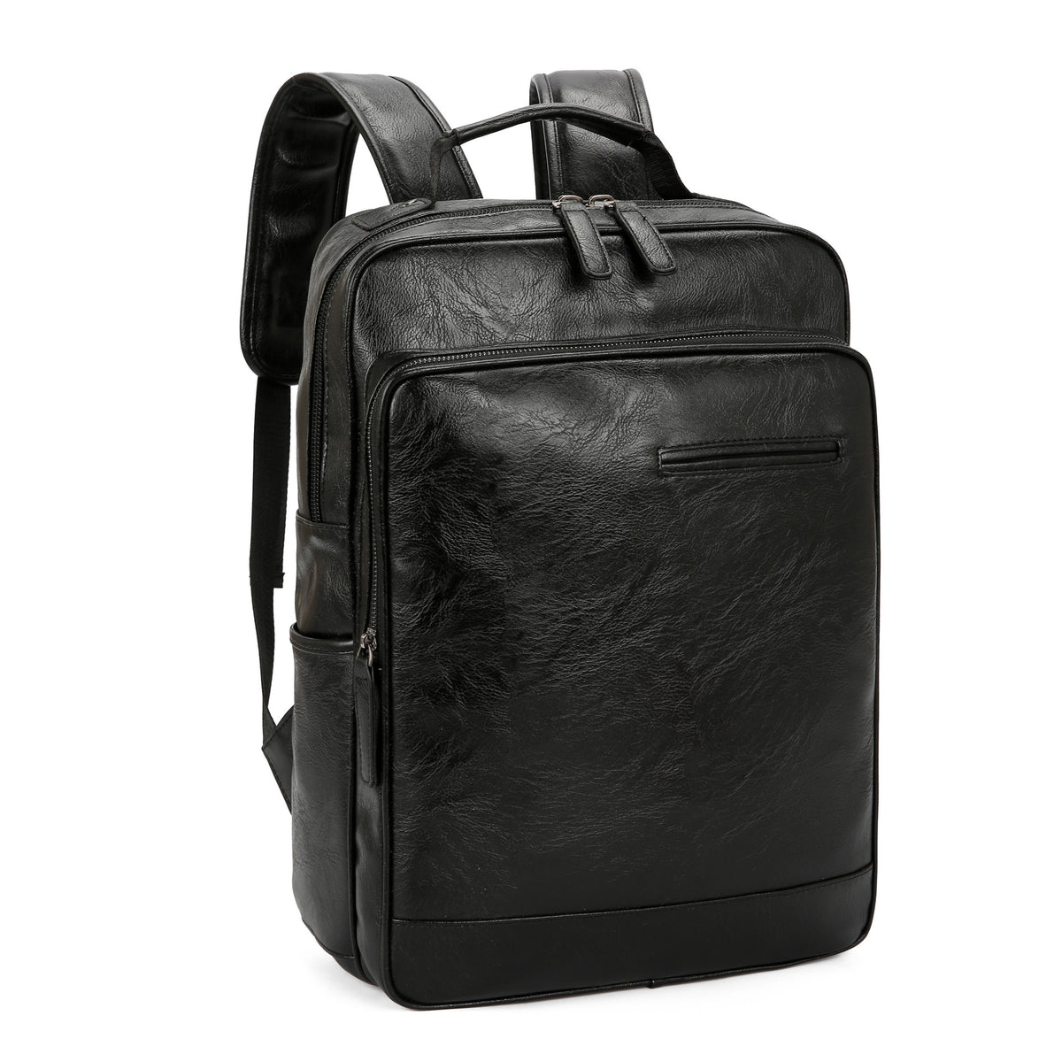 Premium Leather Business Backpack