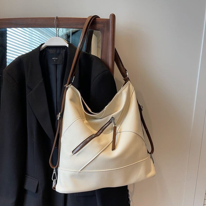 Faux leather bag