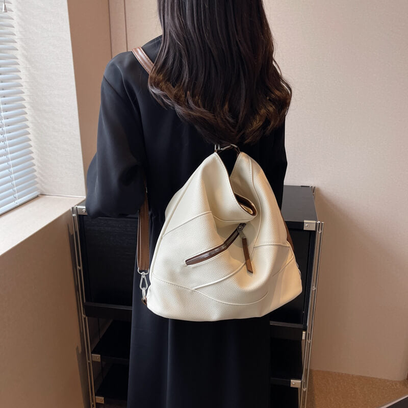 Faux leather bag