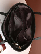 Large Leather Tote Bag, Women's Work Bag with Zipper-mayfair ellis20260422-Calm Wears-Rot-Calm Wears