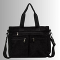 Cord Shoulder Bag with Multiple Pockets for Women