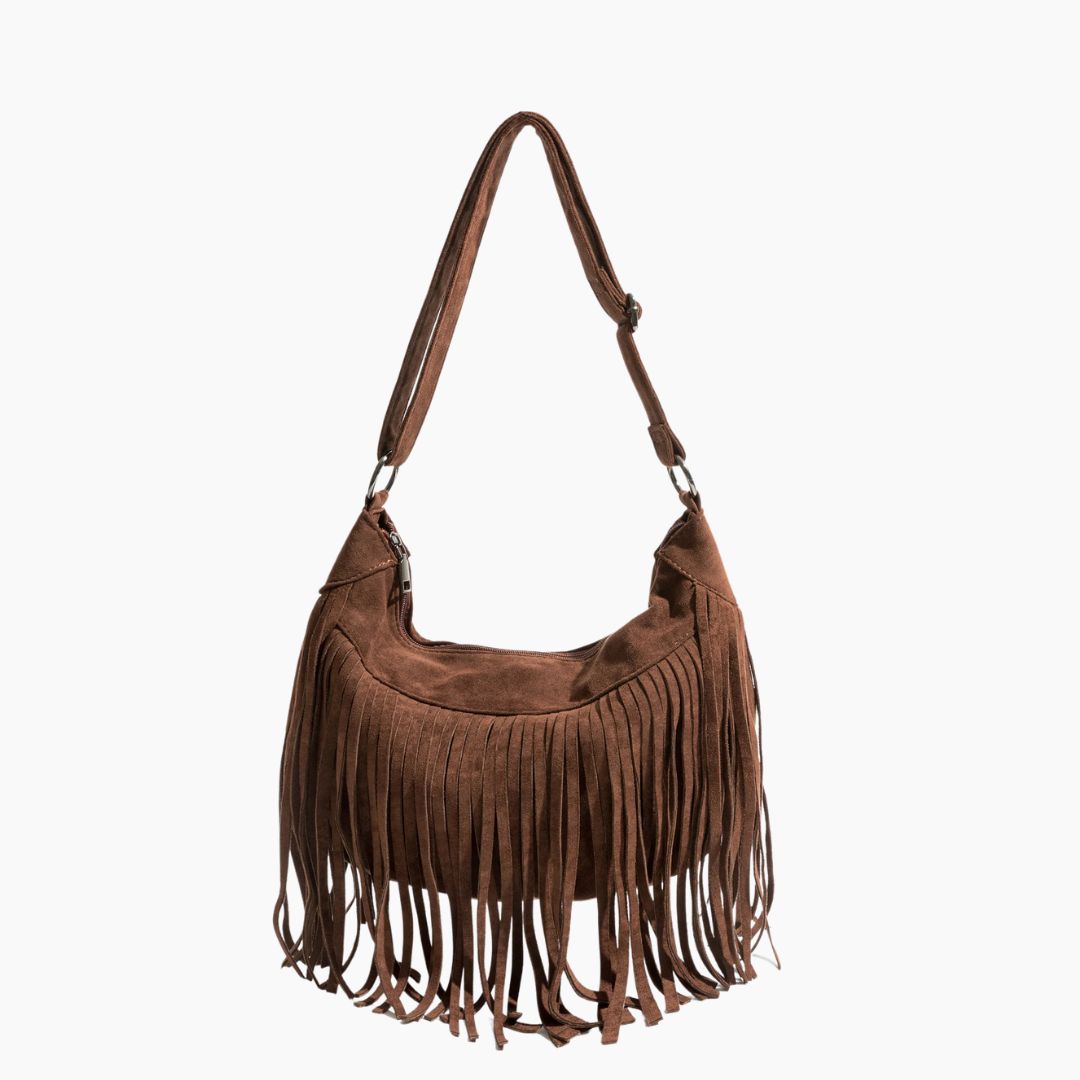 Sloane | Suede Shoulder Bag-concept frankfurt20240807-Calm Wears-Braun-Calm Wears