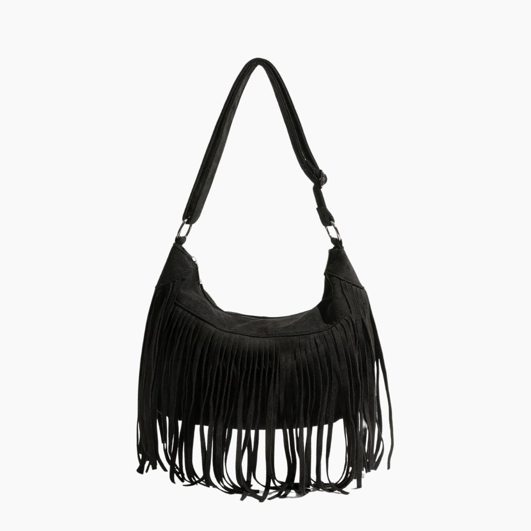 Sloane | Suede Shoulder Bag-concept frankfurt20240807-Calm Wears-Black-Calm Wears