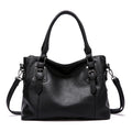 Large Capacity Vintage Soft Leather Handbag with Shoulder Strap-dione couture20260421-Calm Wears-Black-Calm Wears