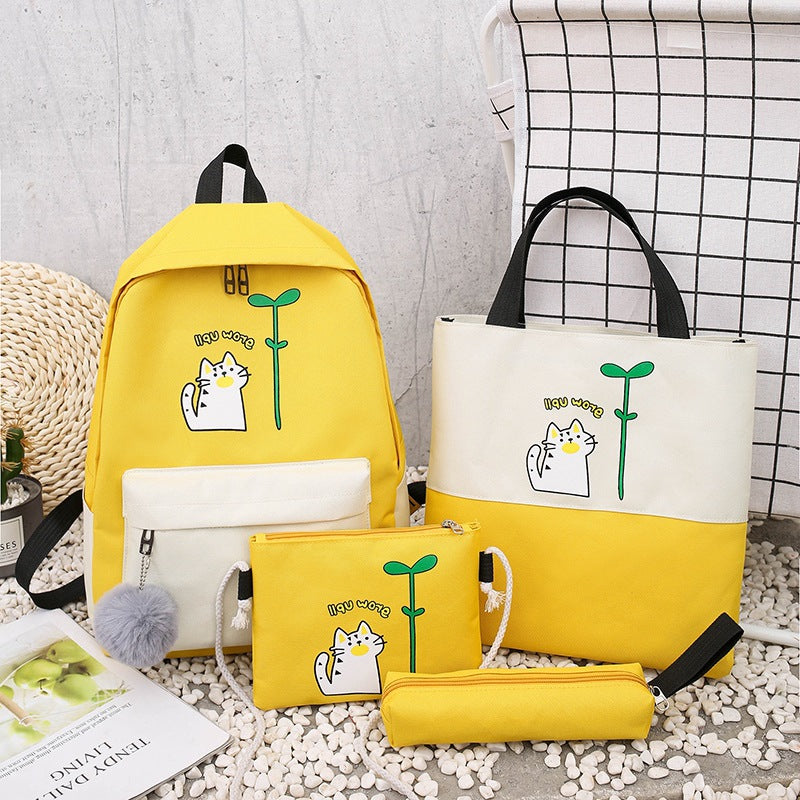 4-In-1 Rucksack and Bag Set