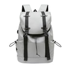 Stylish Leaf-Patterned Backpack