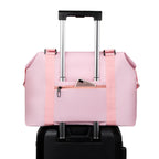 Fashionable Floral Print Weekender Bag