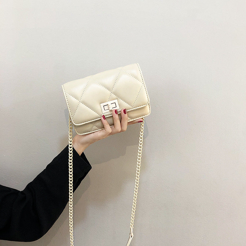 Women's elegant mini crossbody bag with structured design