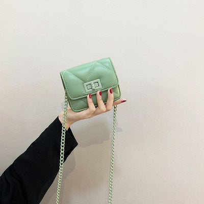 Women's elegant mini crossbody bag with structured design-https://detail.1688.com/offer/632417662718.html-Calm Wears-Green-nothing-Calm Wears
