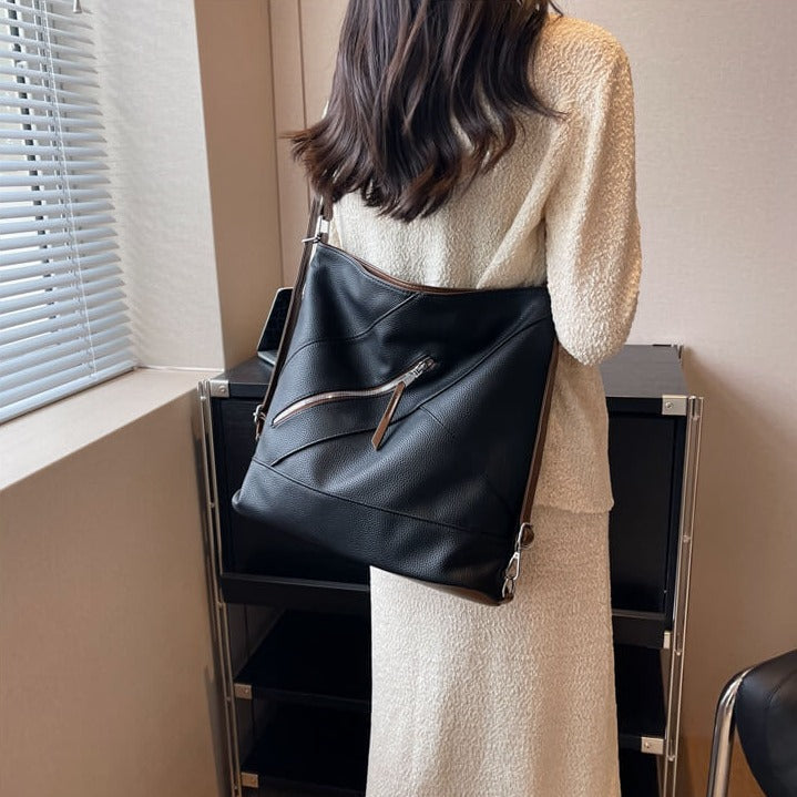 Faux leather bag