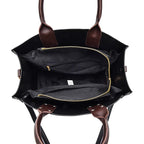 Prägte Vegan Leather Top Handle Tote Bag-mayfair ellis20260422-Calm Wears-Black-Calm Wears