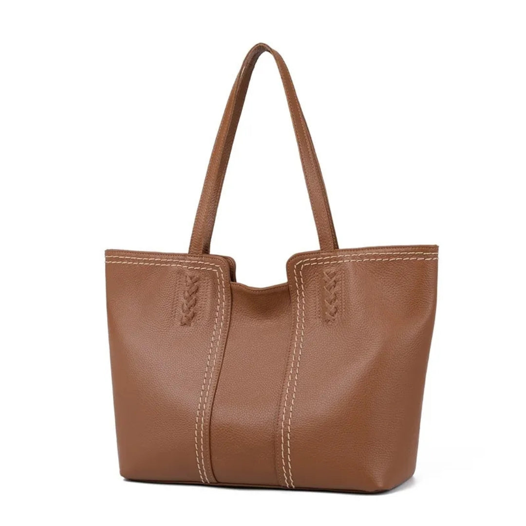 Bag for women - Spacious tote bag with stylish design and sturdy seams-taschenschmied20260417-Calm Wears-Khaki-Calm Wears