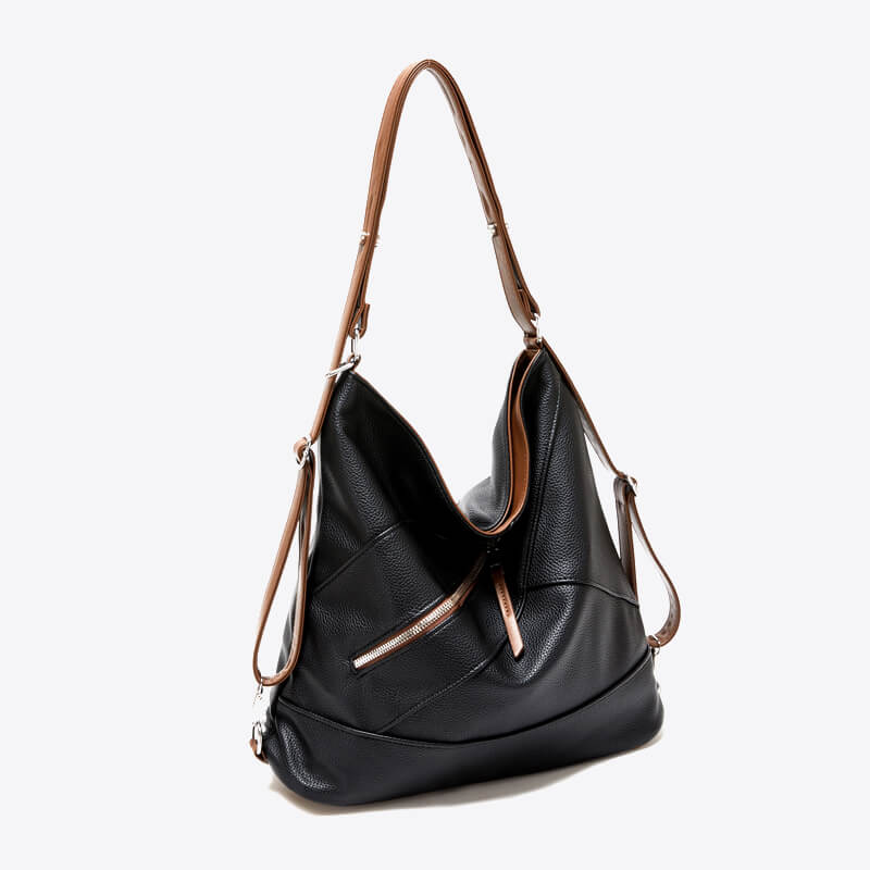 Faux leather bag