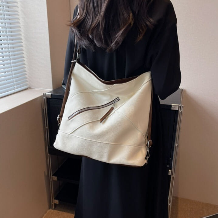 Faux leather bag