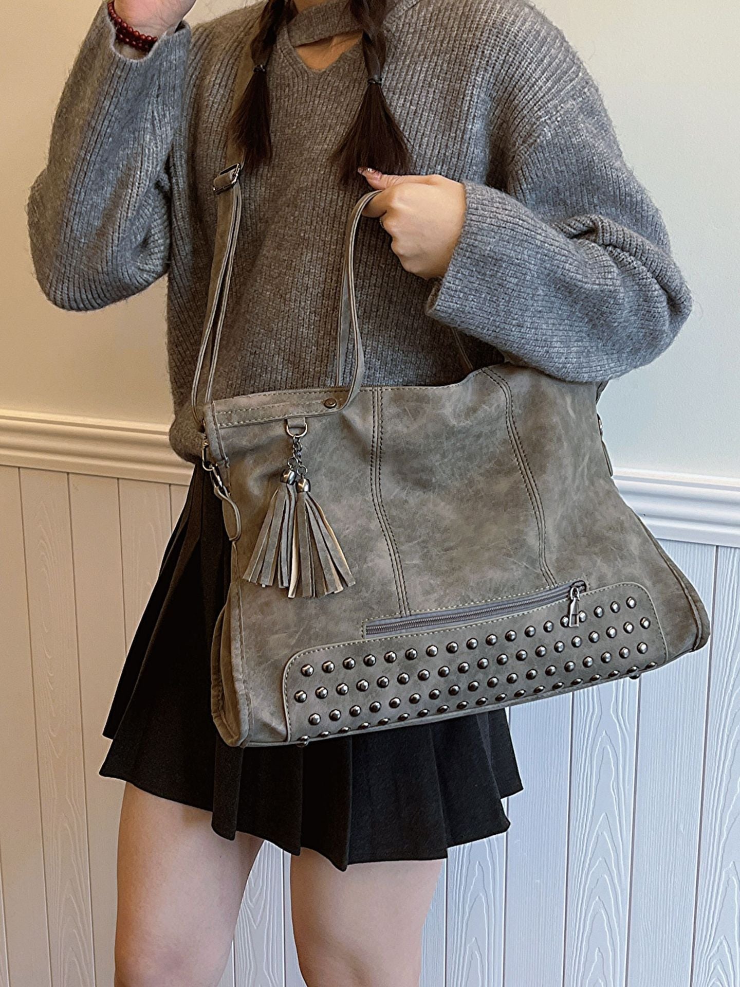 Everyday Tote Bag-getme20260422-Calm Wears-Black-Calm Wears