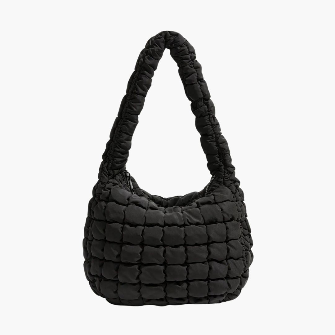 Puffer Crossbody Shoulder Bag for Women - Lightweight and Stylish Handbag-nimoda20241227-Calm Wears-Black-Calm Wears
