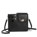 Vegan Leather Shoulder Bag-getme20260422-Calm Wears-Black-Calm Wears