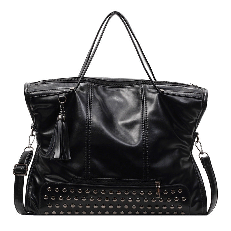 Everyday Tote Bag-getme20260422-Calm Wears-Shiny Black-Calm Wears
