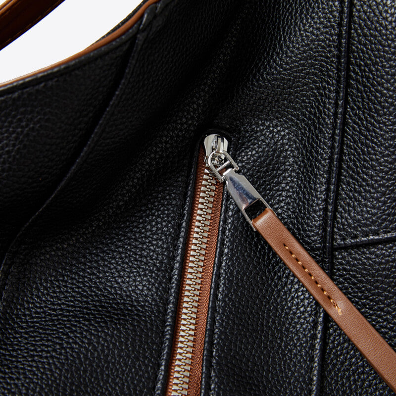 Faux leather bag