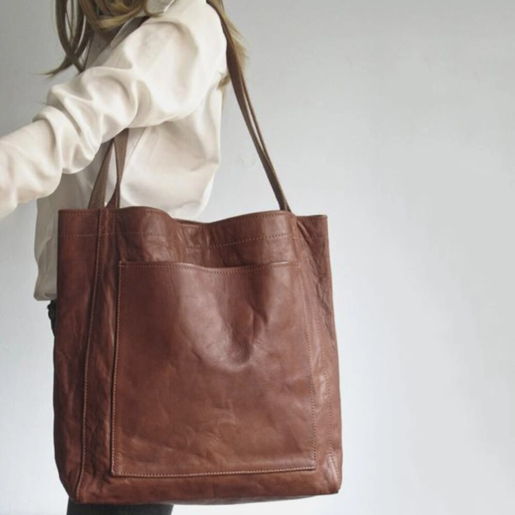 Women's shoulder bag-orthomode20240729-Calm Wears-Coffee brown-Calm Wears