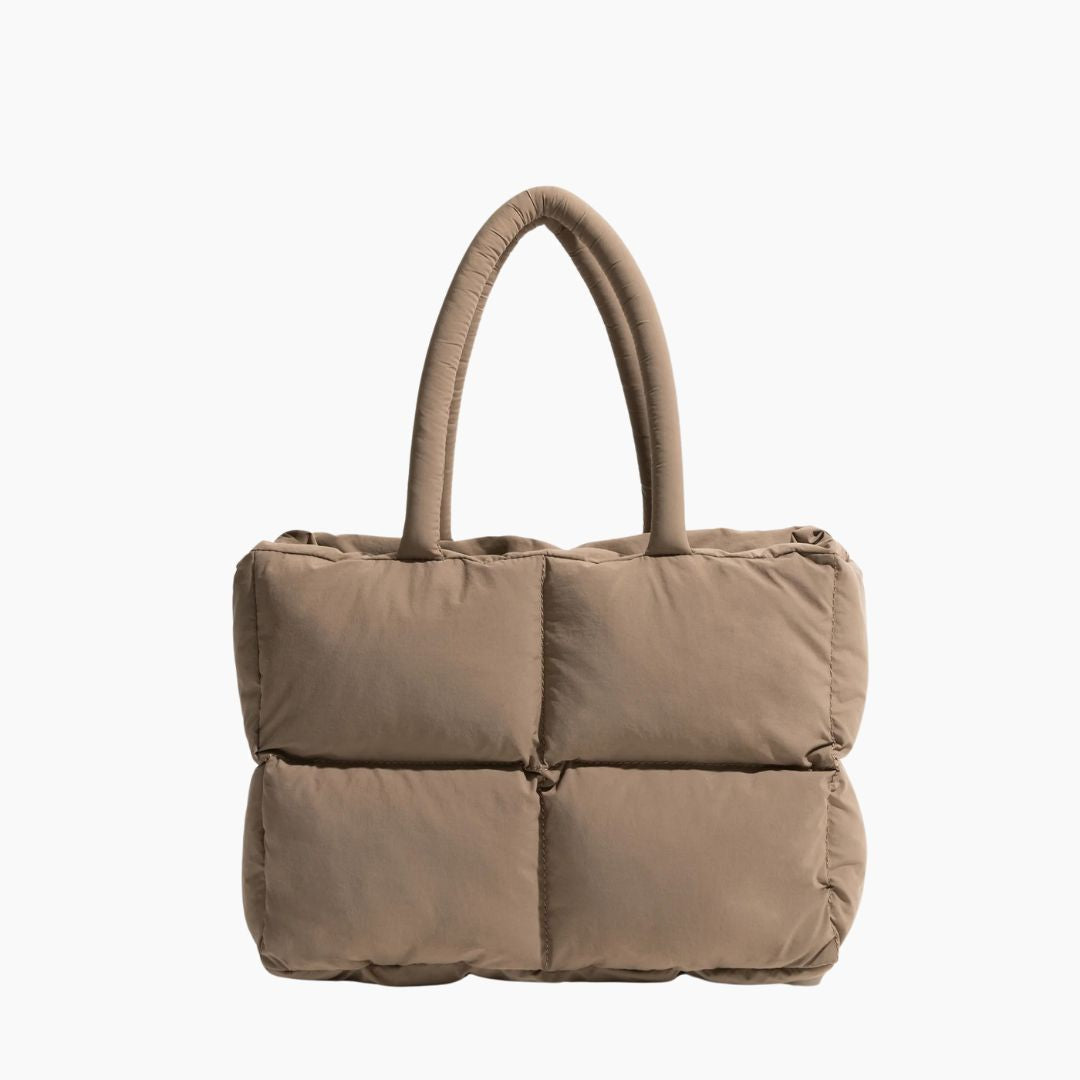 Puffer shoulder bag for ladies - Stylish and spacious shoulder bag