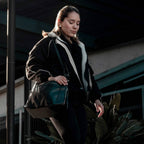 Elegant Zipper Bag - Shoulder Bag-Calm Wears-Braun-Calm Wears