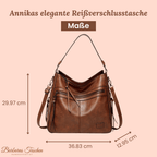 Elegant Zipper Bag - Shoulder Bag-Calm Wears-Braun-Calm Wears
