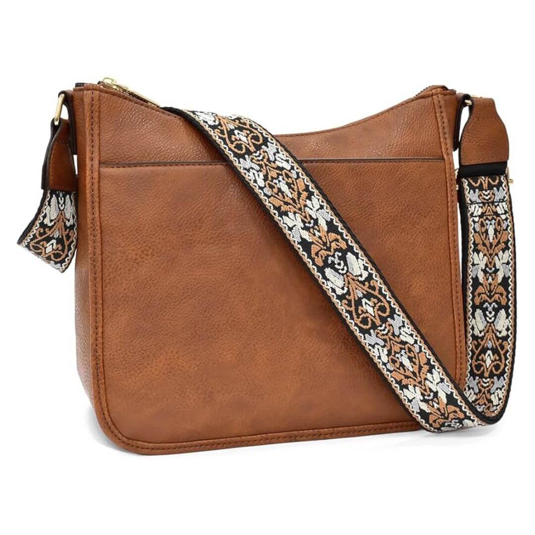 Boho-Essential - Crossbody Bag-Calm Wears-Braun-Calm Wears