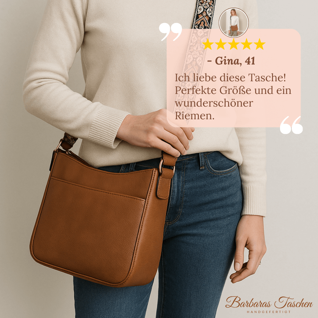 Boho-Essential - Crossbody Bag-Calm Wears-Braun-Calm Wears