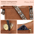 Boho-Essential - Crossbody Bag-Calm Wears-Braun-Calm Wears