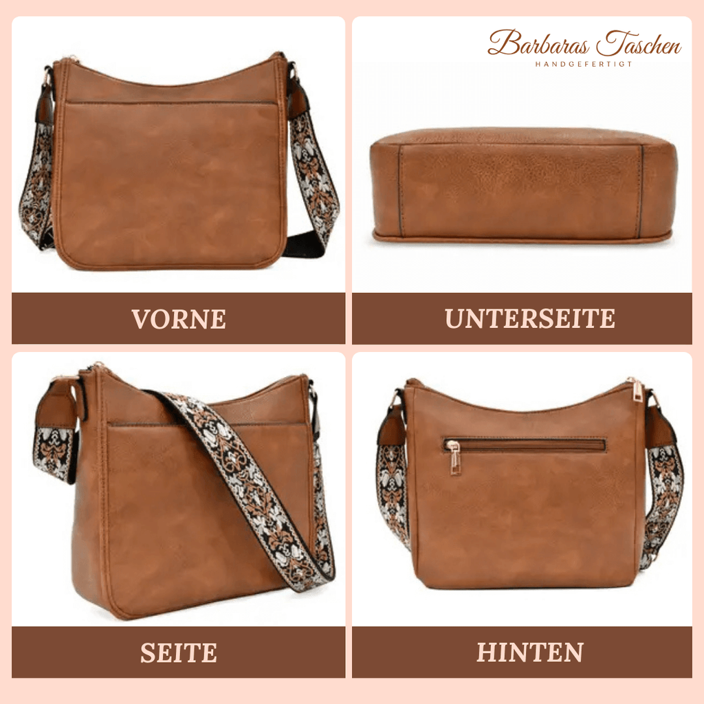 Boho-Essential - Crossbody Bag-Calm Wears-Braun-Calm Wears