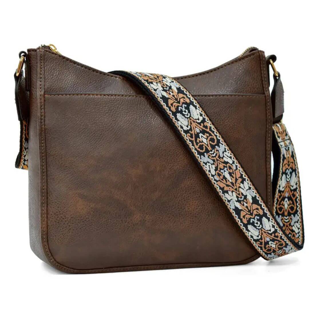 Boho-Essential - Crossbody Bag-Calm Wears-Braun-Calm Wears