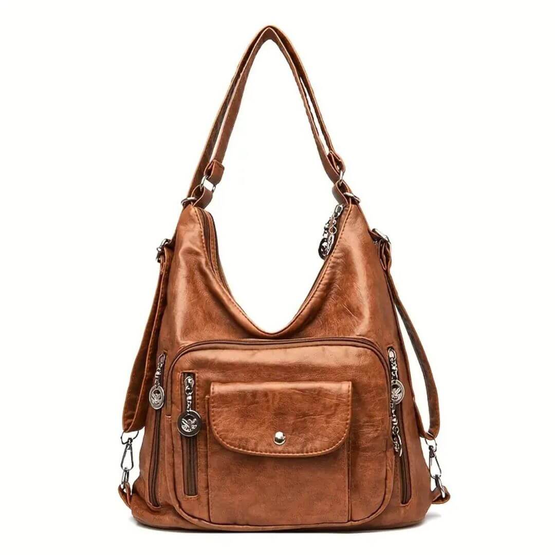 Effortless Charm - Hobo Bag-Calm Wears-Braun-Calm Wears