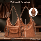 Effortless Charm - Hobo Bag-Calm Wears-Braun-Calm Wears