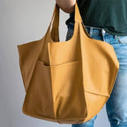 Slim Carry Bag - Tote Bag-barbaras taschen20260417-Calm Wears-Braun-Calm Wears