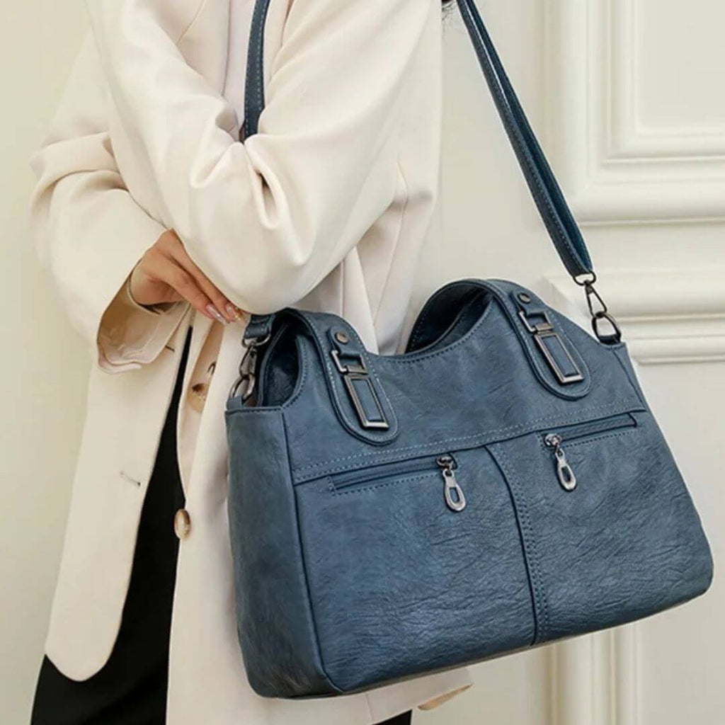 Slim Everyday Bag - Shoulder Bag-Calm Wears-Braun-Calm Wears
