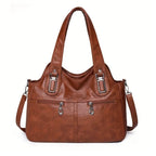 Slim Everyday Bag - Shoulder Bag-Calm Wears-Braun-Calm Wears