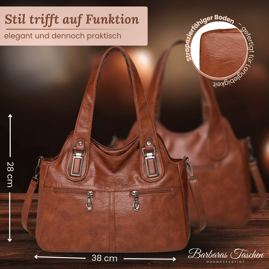 Slim Everyday Bag - Shoulder Bag-Calm Wears-Braun-Calm Wears