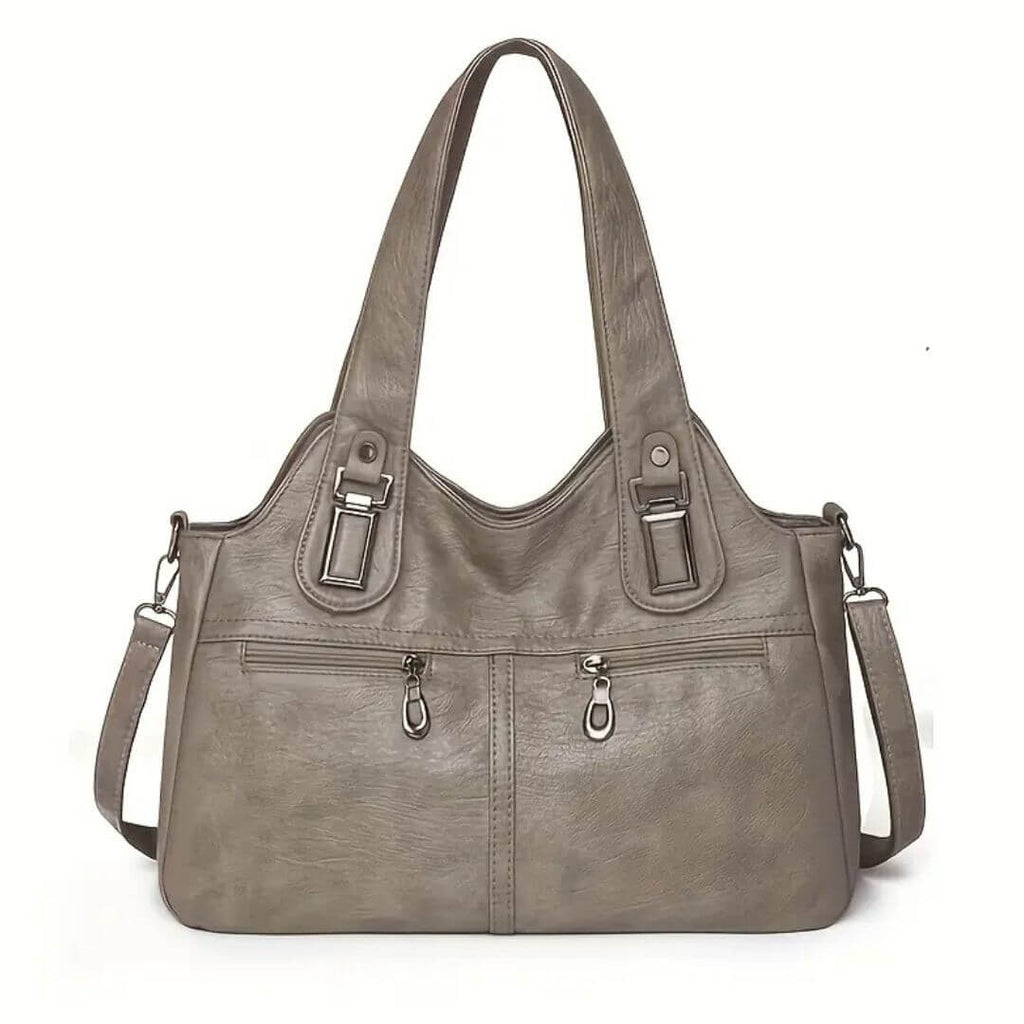 Slim Everyday Bag - Shoulder Bag-Calm Wears-Braun-Calm Wears