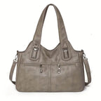 Slim Everyday Bag - Shoulder Bag-Calm Wears-Braun-Calm Wears
